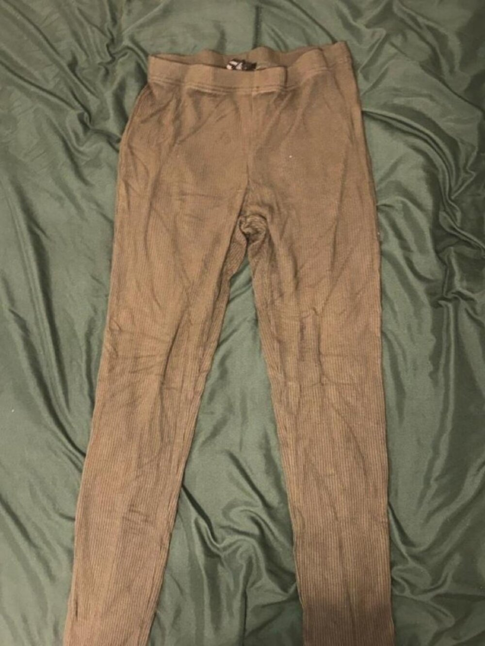 Forever 21 Brown Corduroy Pants Size S 70s Retro Fall Trousers